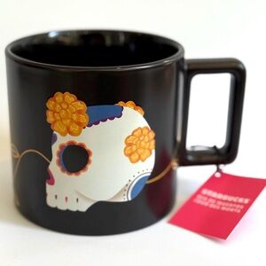 Starbucks 2024 Fall Day Of The Dead Ceramic Coffee Mug Cup 14oz